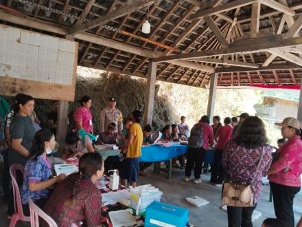 Kegiatan Posyandu Kumara Lalita, Banjar Dinas Yeh Selem,Desa Pangkungparuk, tanggal 19 Agustus 2025